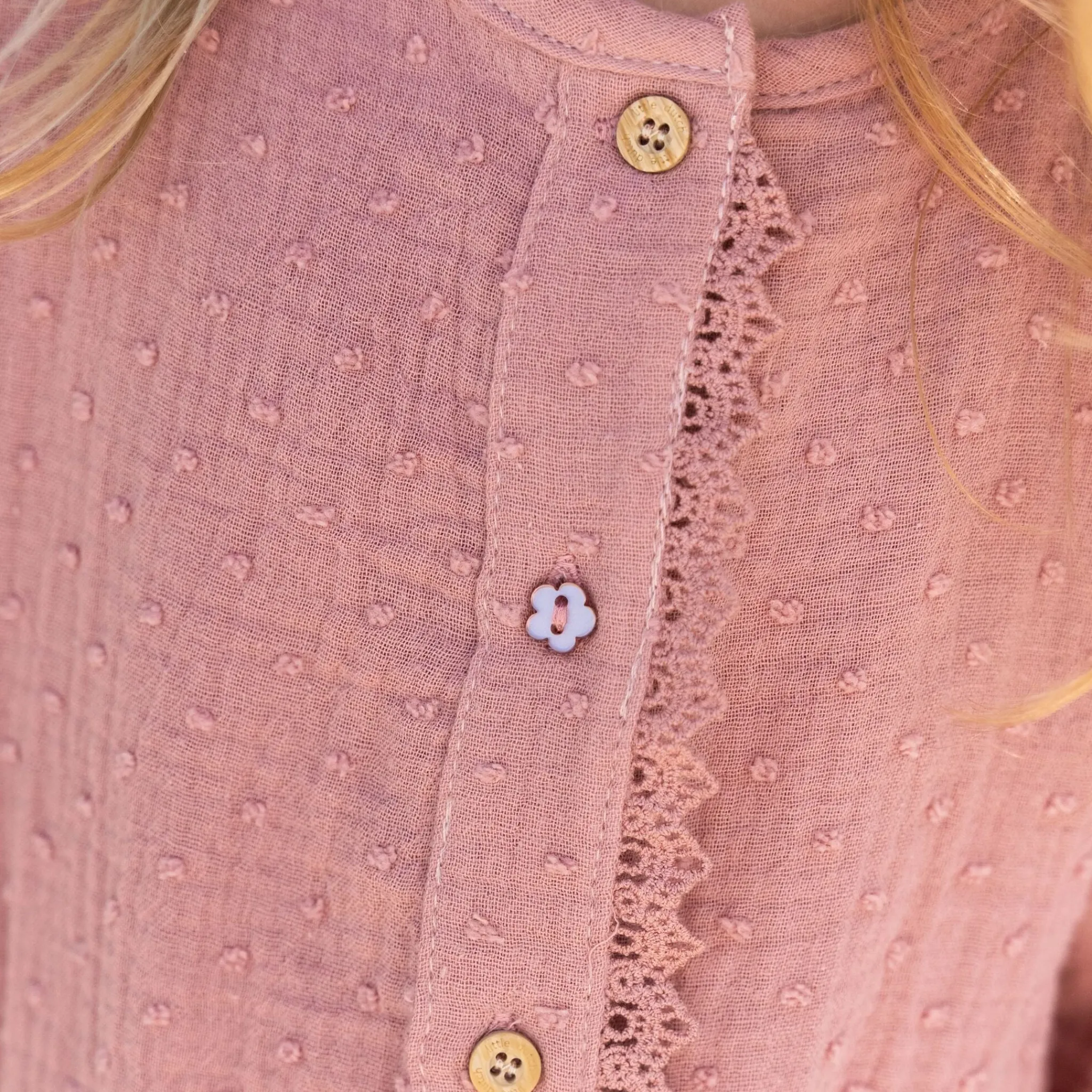 Little Dutch Dress - Long Sleeve - Pink Outlet