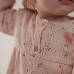 Little Dutch Dress long sleeve - Pink - Fairy Garden - Fairy Flowers Sale