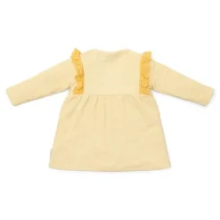 Little Dutch Dress long sleeve - Yellow - Little Farm - Checkered Clearance