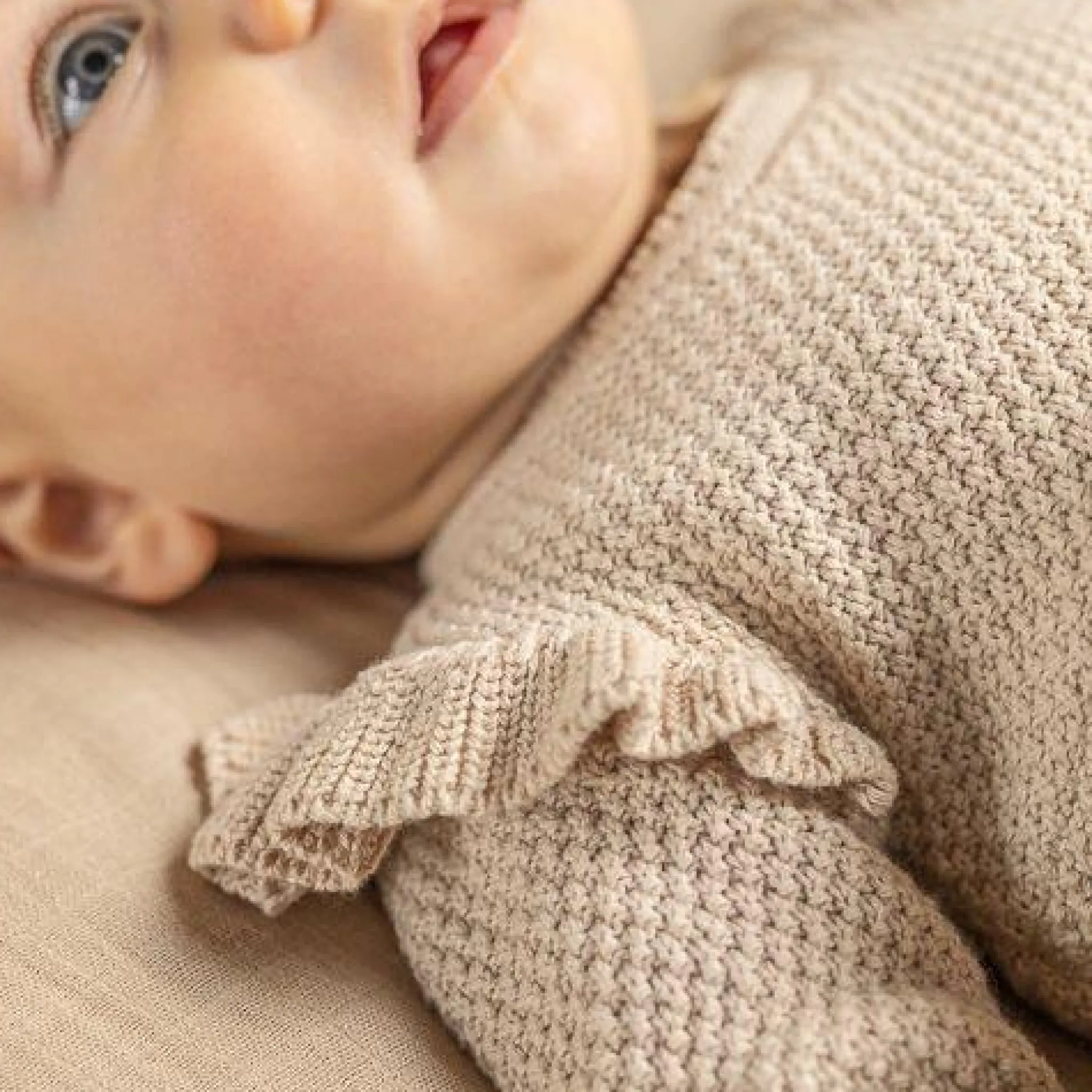 Little Dutch Dress - Sand - Newborn Naturals Best