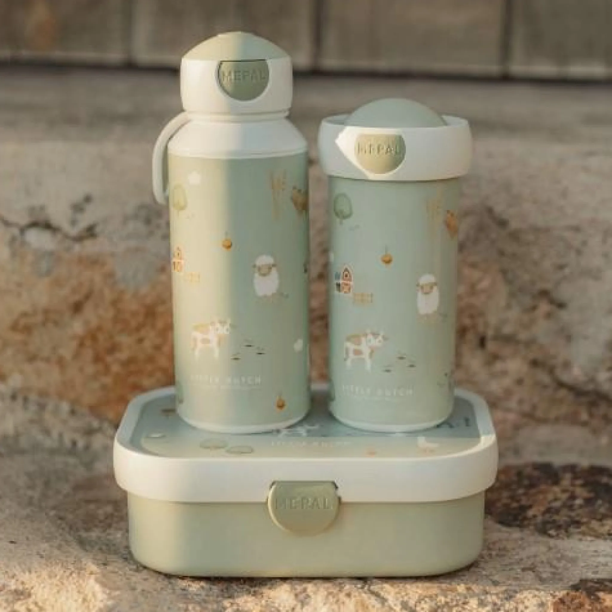 Little Dutch Drinking bottle - Green - Little Farm Sale