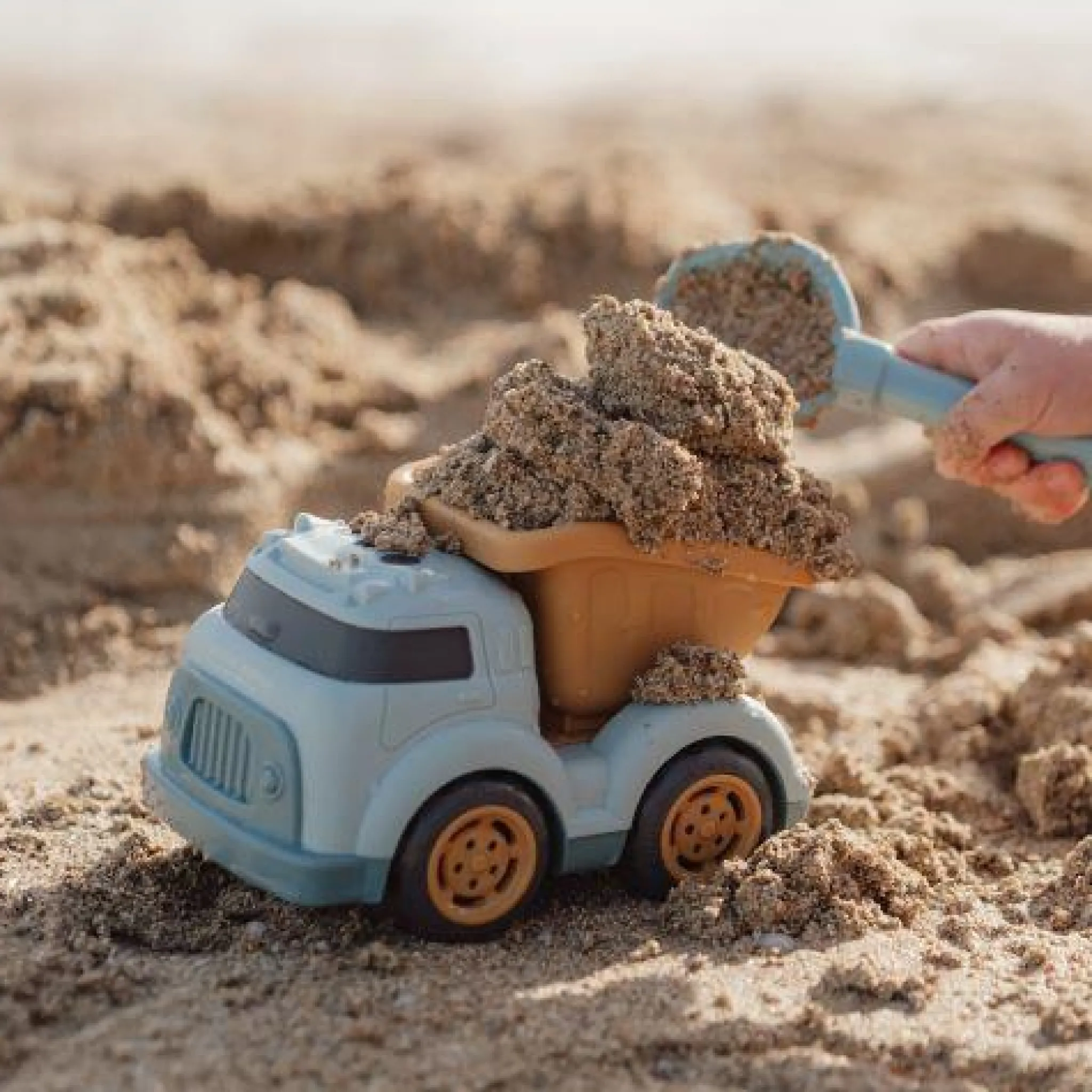 Little Dutch Dump truck - Blue - Ocean Dreams Discount