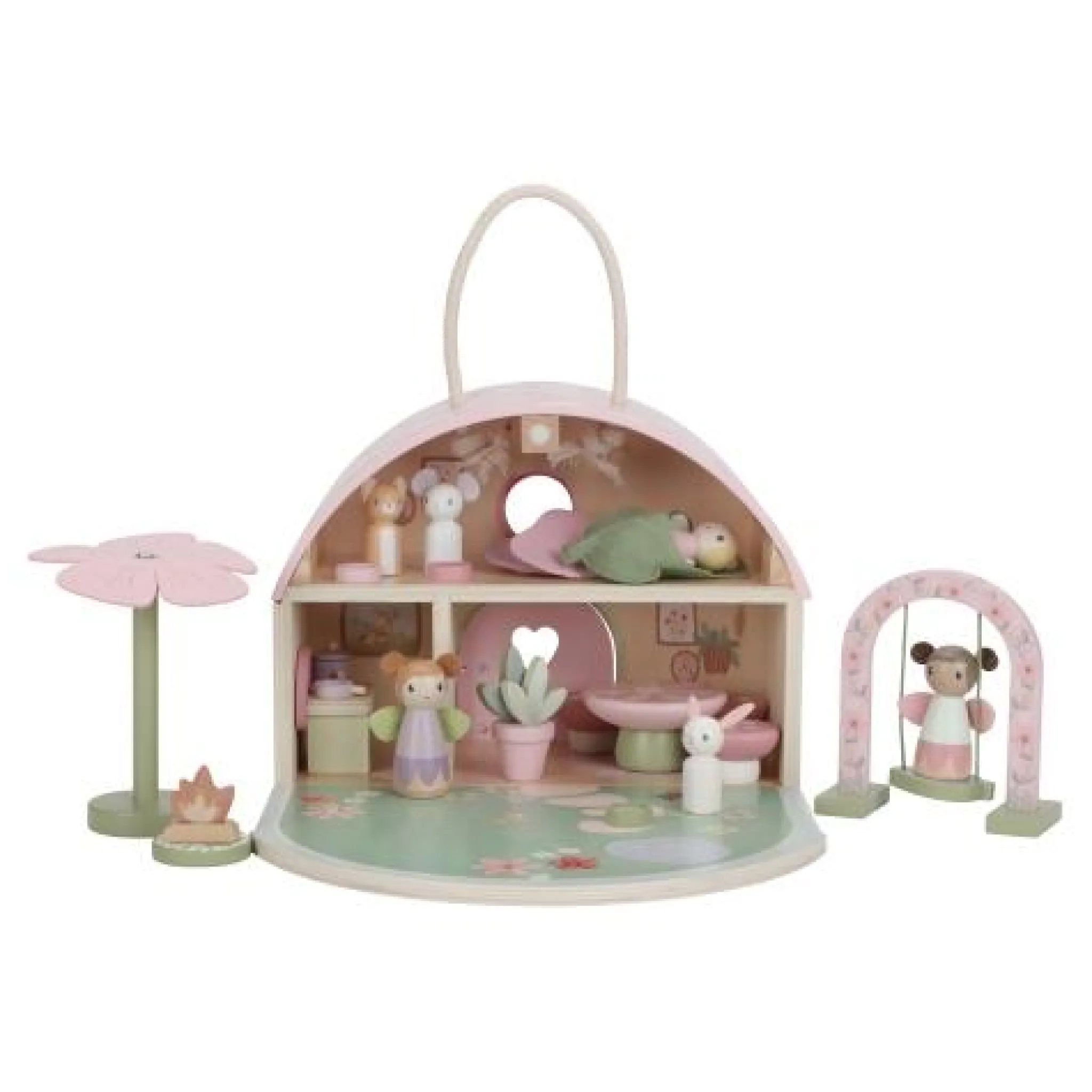 Little Dutch Fairy House - Multicolored - Fairy Garden Clearance