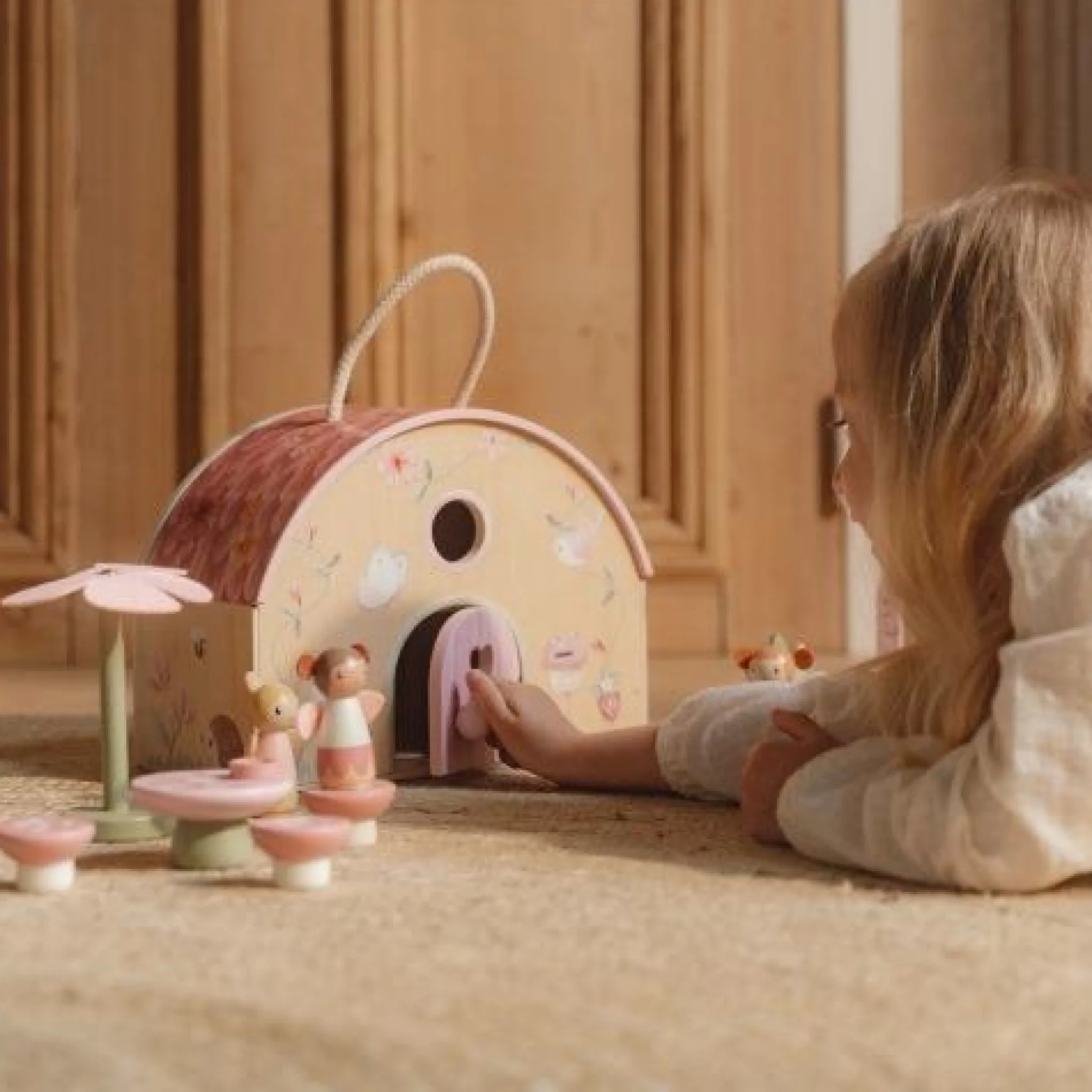 Little Dutch Fairy House - Multicolored - Fairy Garden Clearance