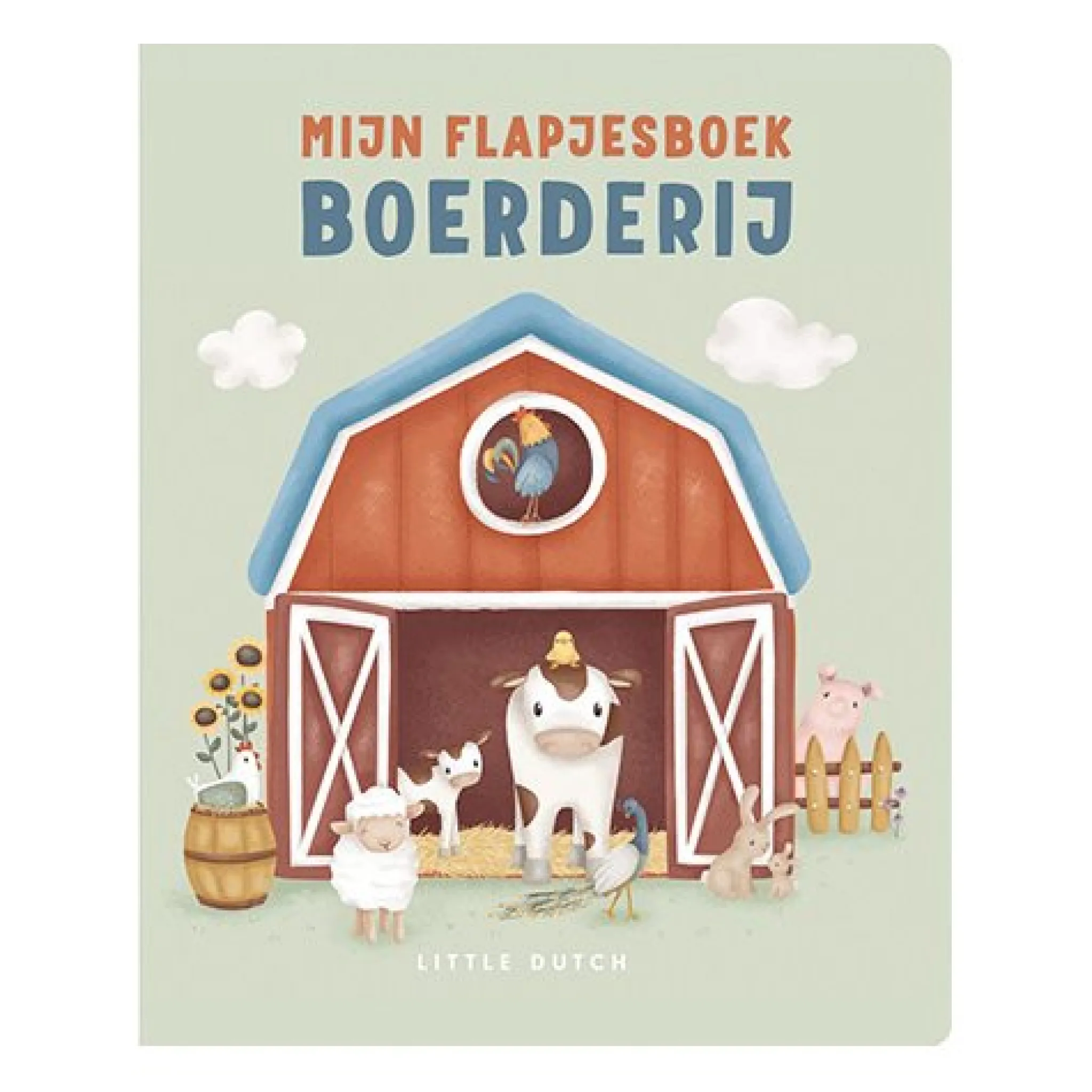 Little Dutch Flap Book Farm - Multicolored Discount