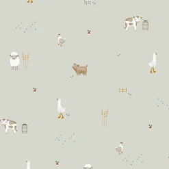 Little Dutch Fleece wallpaper Little Farm