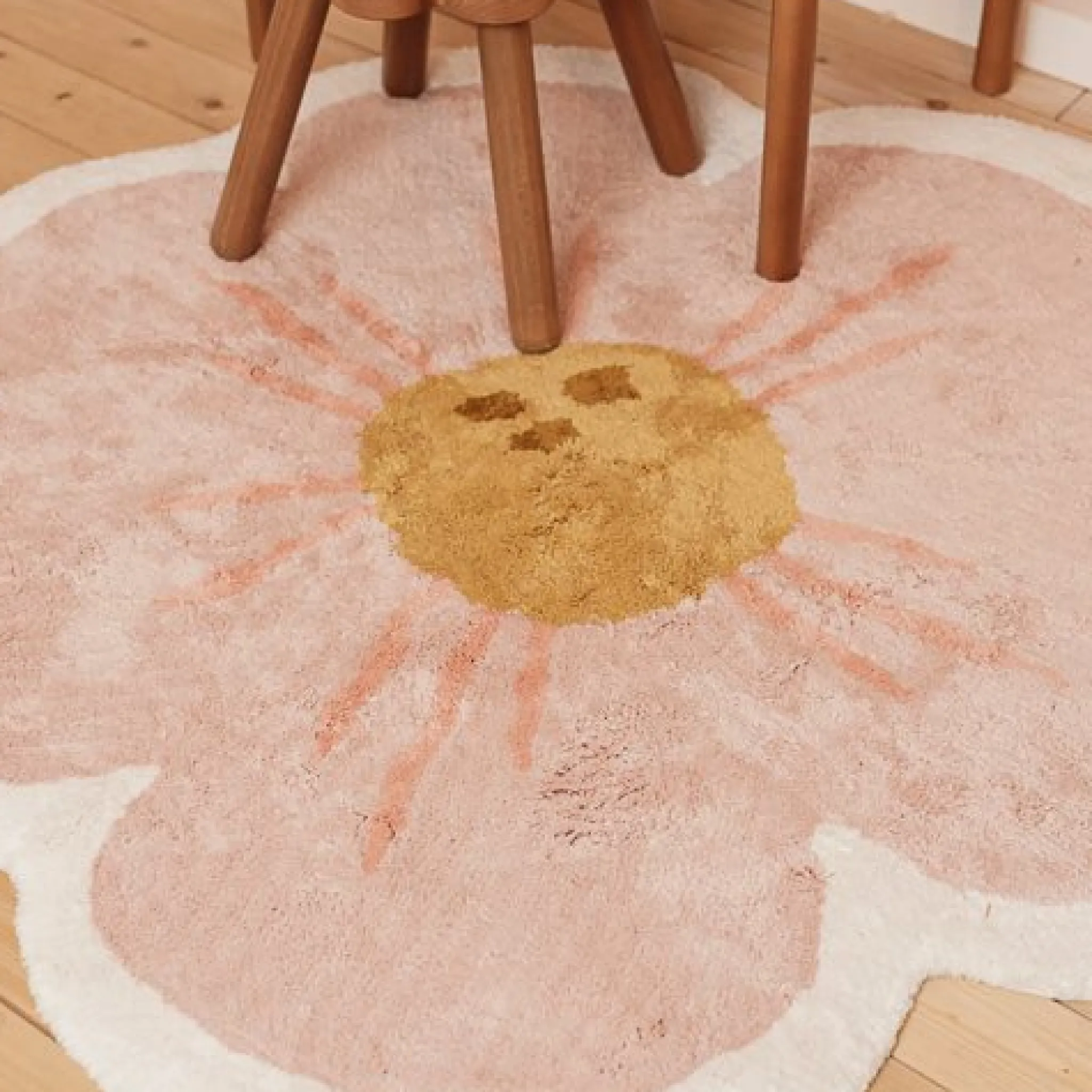 Little Dutch Flower rug - Pink - Fairy Garden Sale