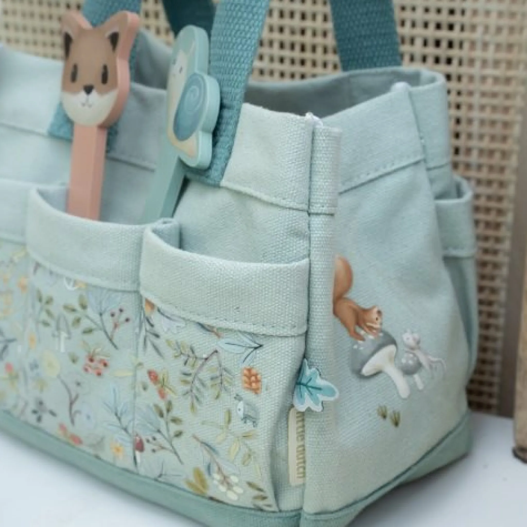 Little Dutch Garden gift set 10-piece - Blue - Forest Friends Best