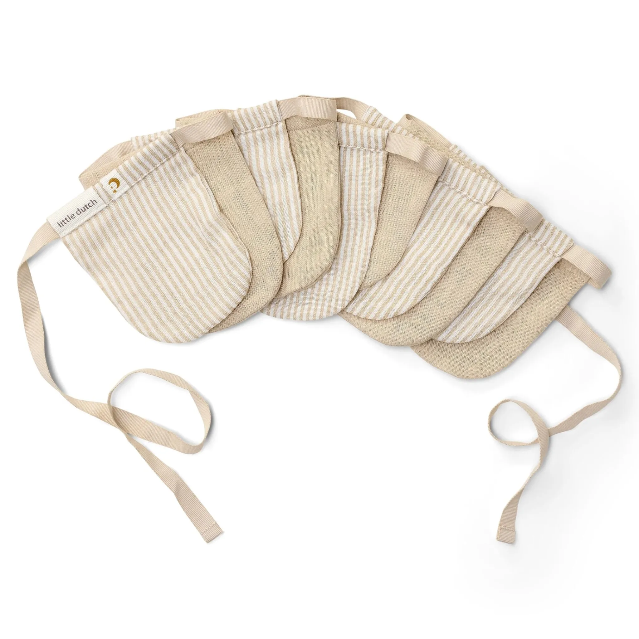 Little Dutch Garland with flags - Beige - Essentials Best