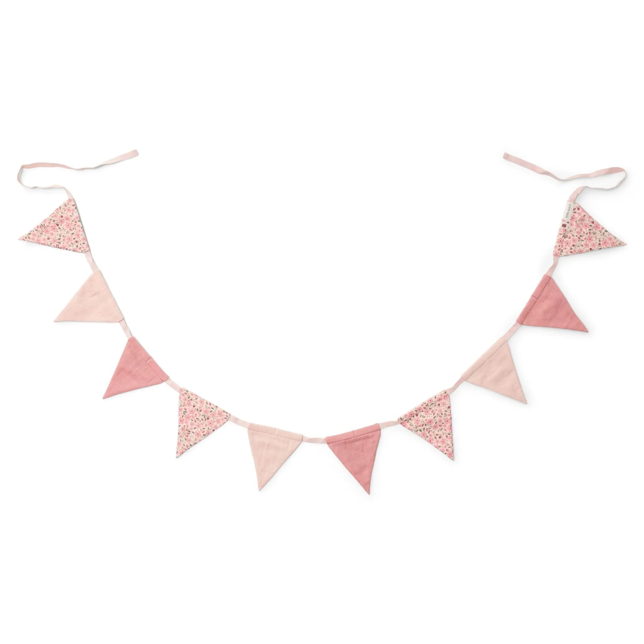 Little Dutch Garland with flags - Pink - Fairy Garden - Fairy Floral Hot