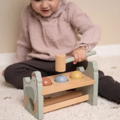 Little Dutch Hammer bench with balls Little Farm Clearance