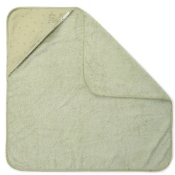 Little Dutch Hooded towel - Green - 100 x 100 - Essentials Outlet