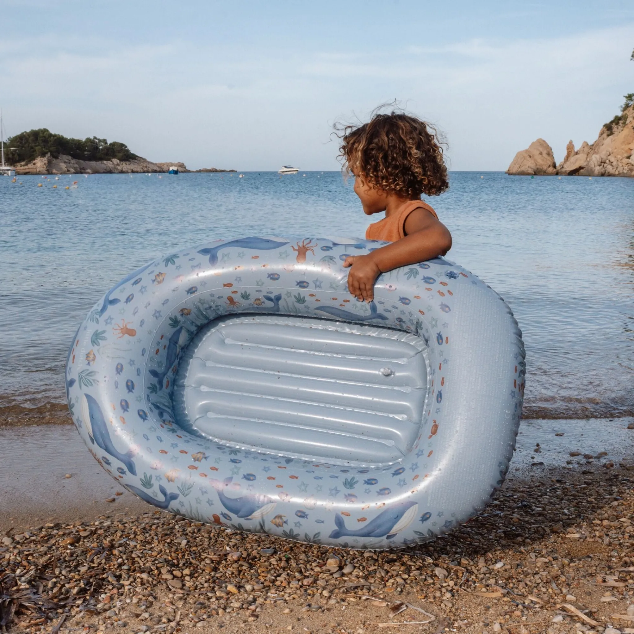Little Dutch Inflatable boat - Blue - Ocean World Online