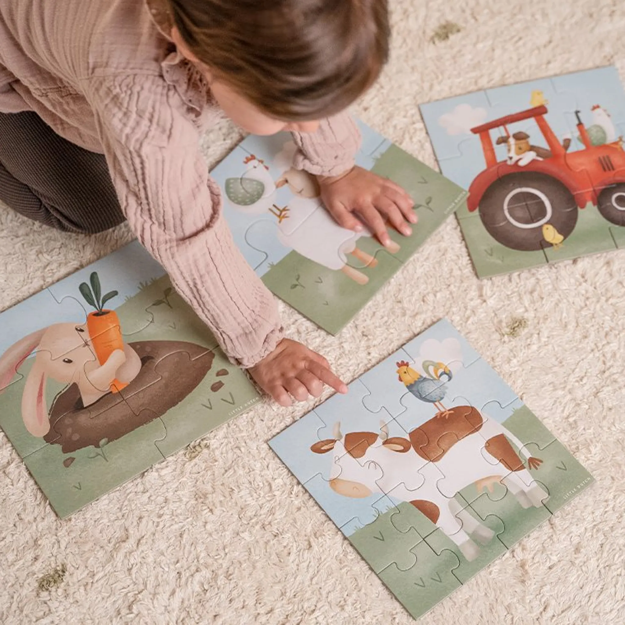 Little Dutch 4 in 1 puzzle Little Farm Online
