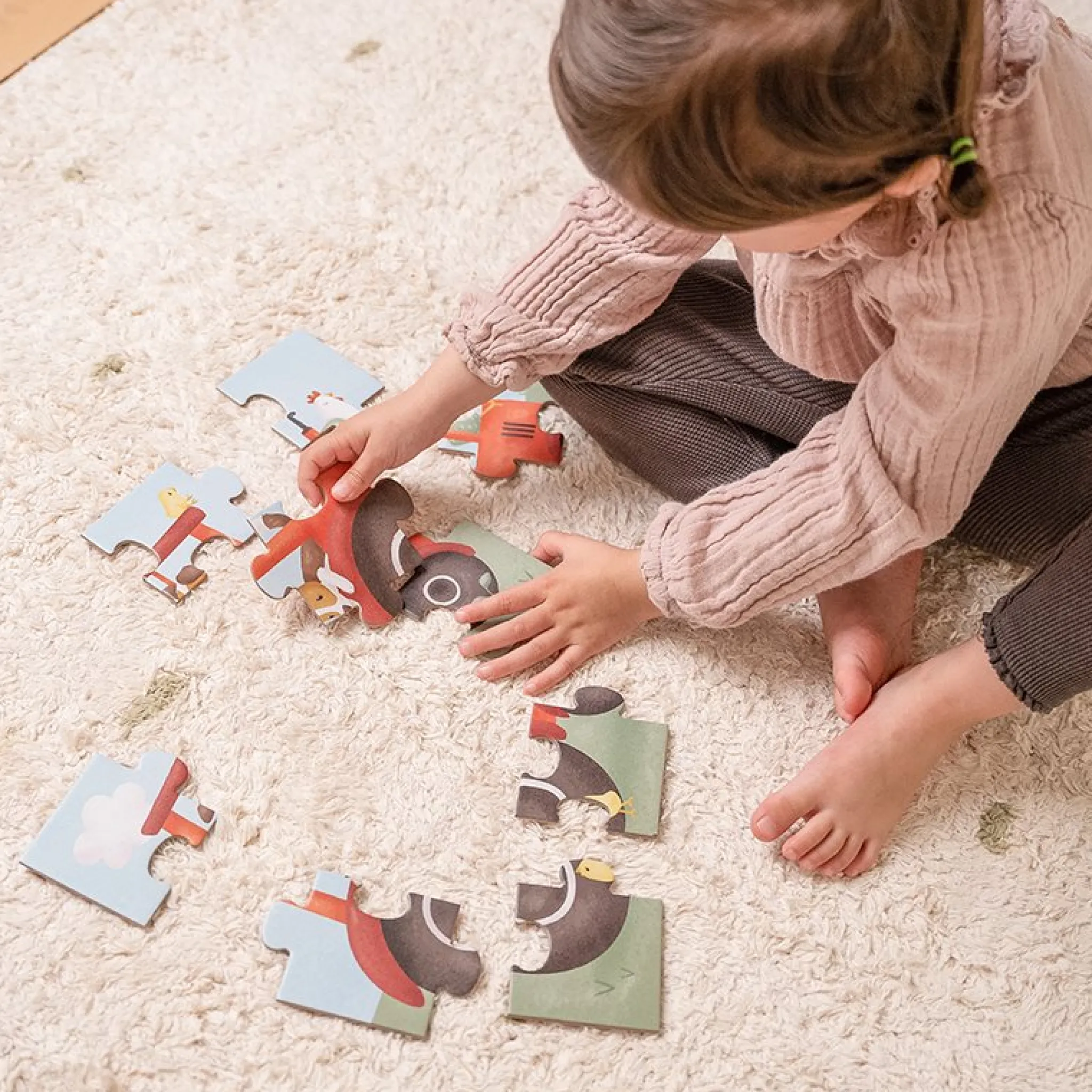 Little Dutch 4 in 1 puzzle Little Farm Online