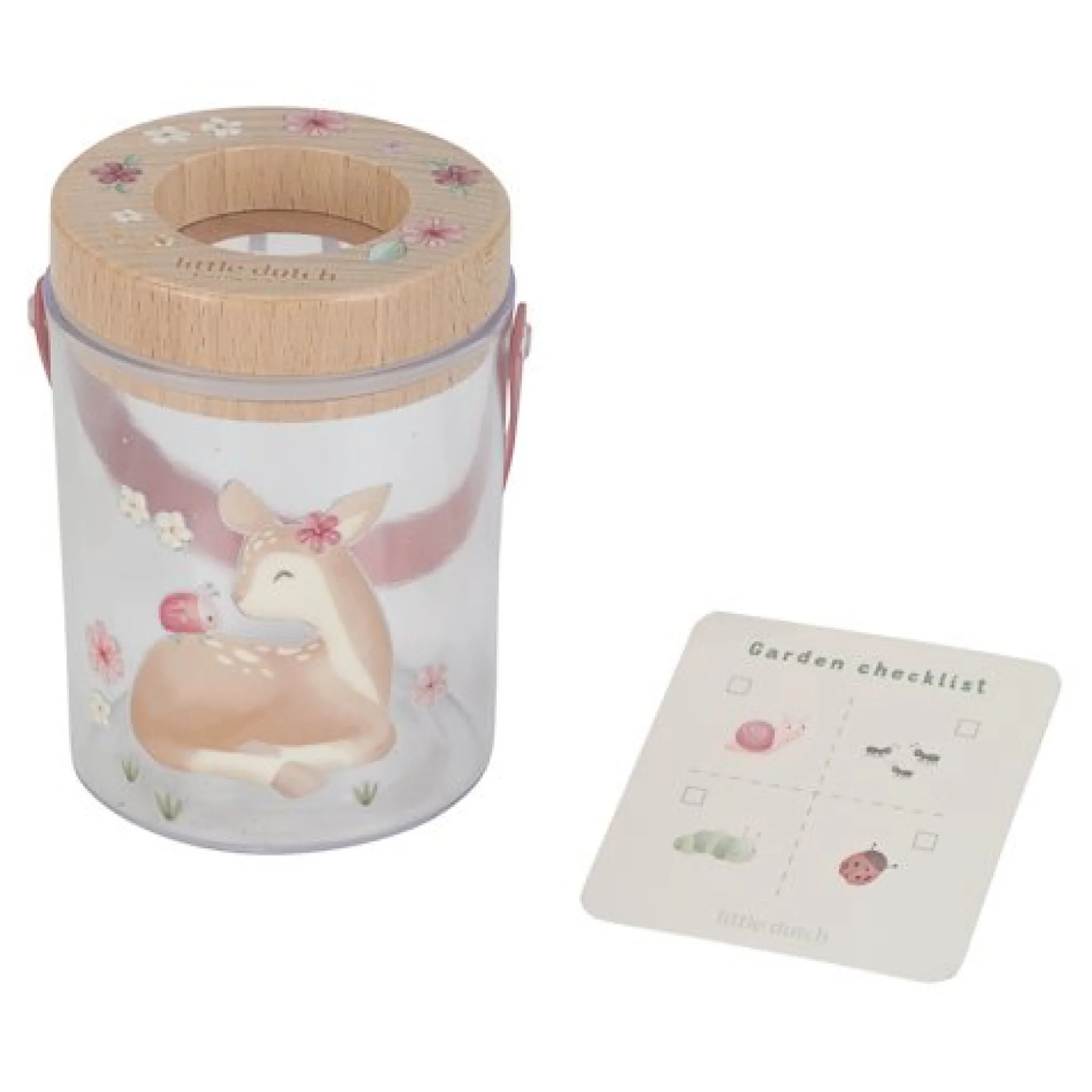 Little Dutch Insect jar - Pink - Fairy Garden Hot