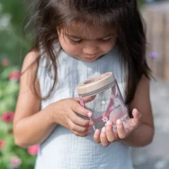 Little Dutch Insect jar - Pink - Fairy Garden Hot
