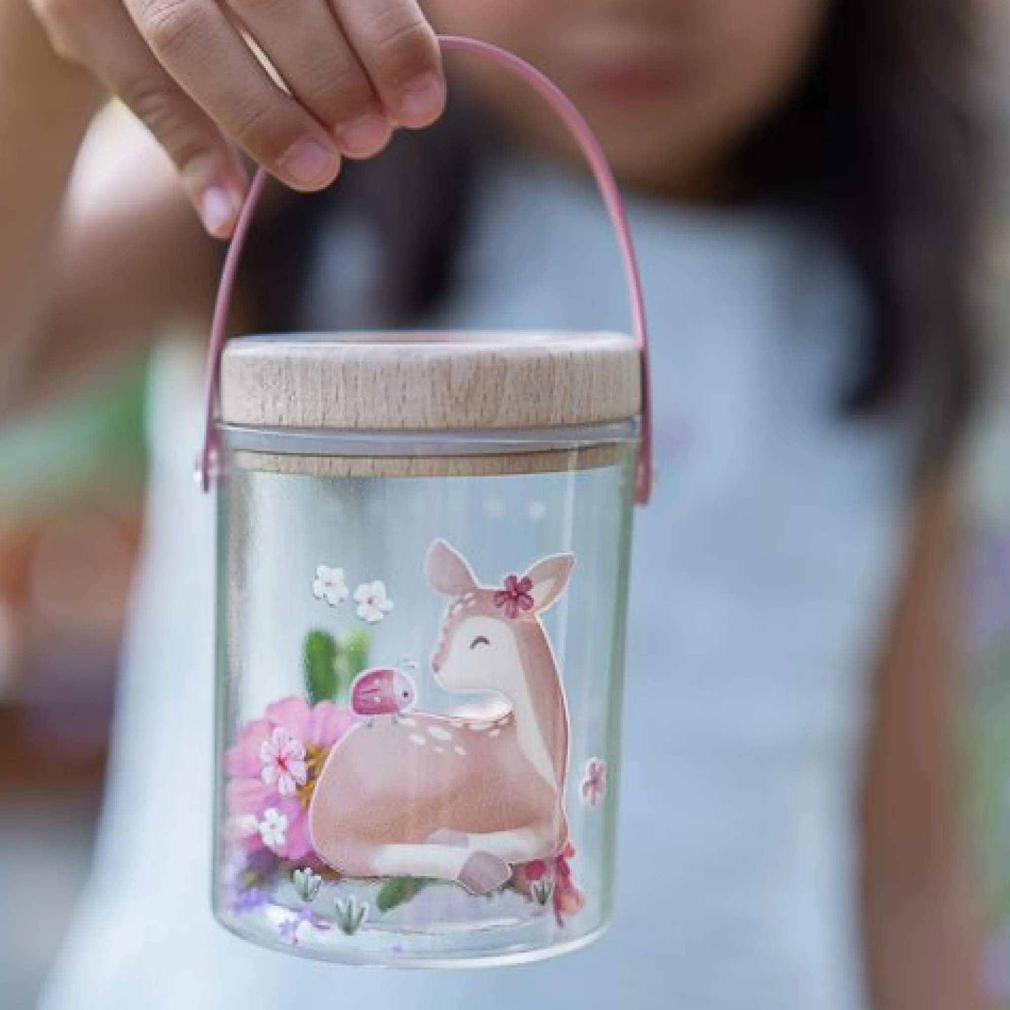 Little Dutch Insect jar - Pink - Fairy Garden Hot