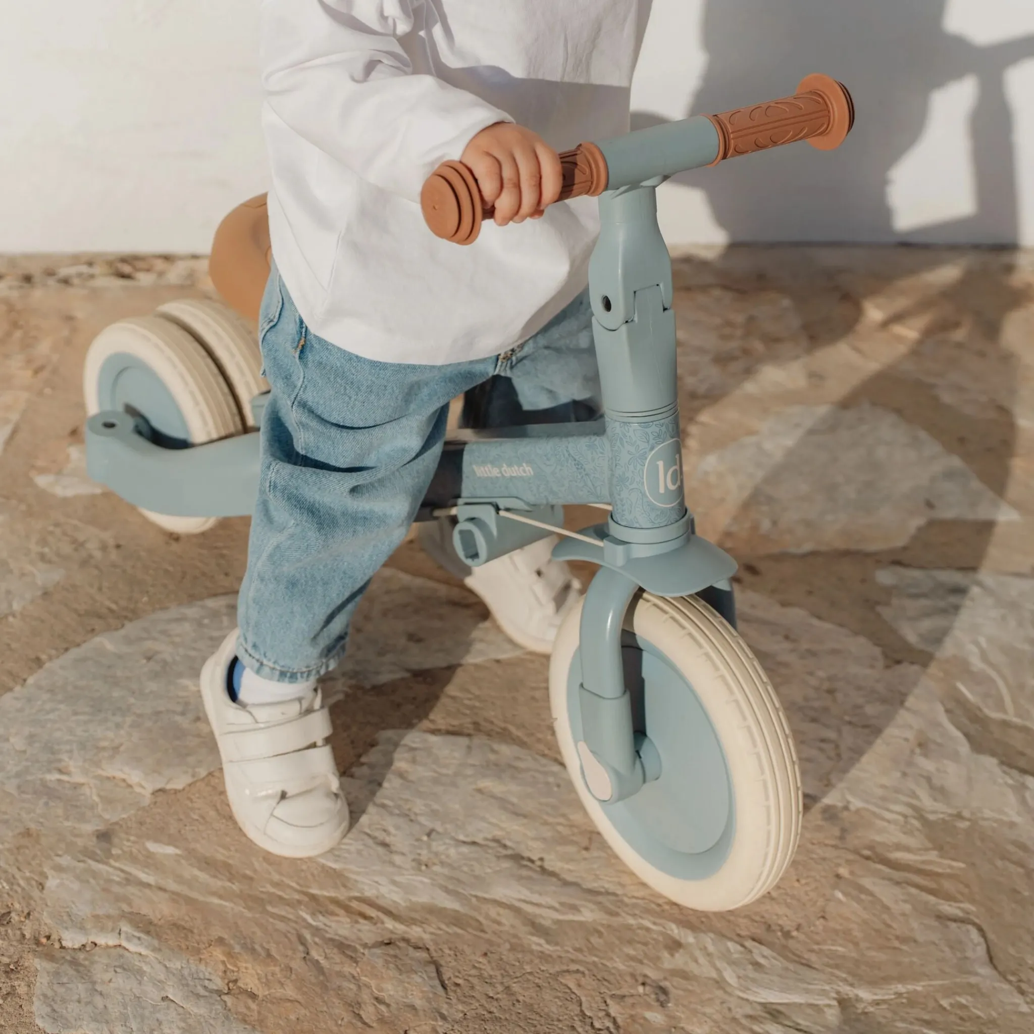 Little Dutch 4 in 1 tricycle - Blue Sale