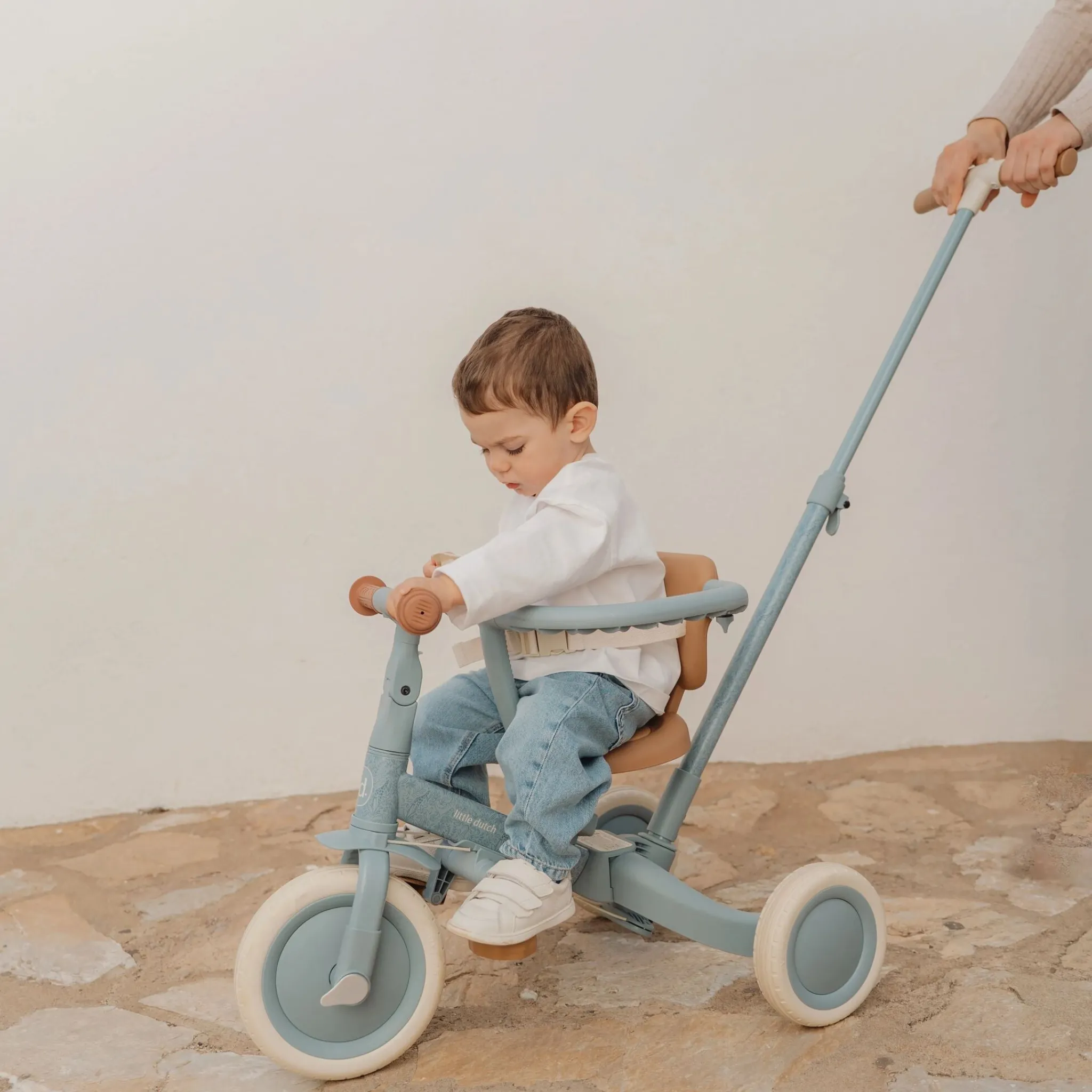 Little Dutch 4 in 1 tricycle - Blue Sale