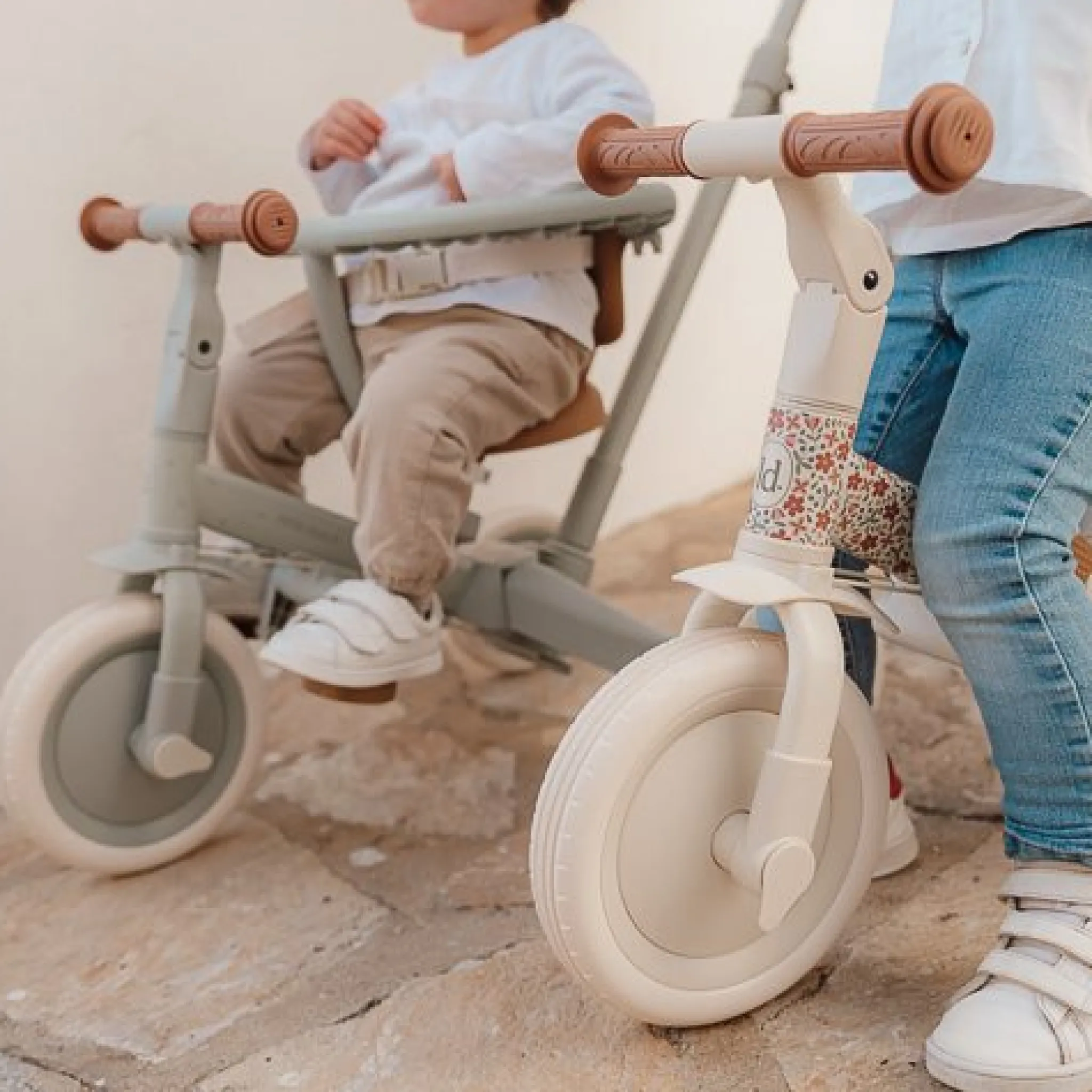 Little Dutch 4 in 1 tricycle off white Online