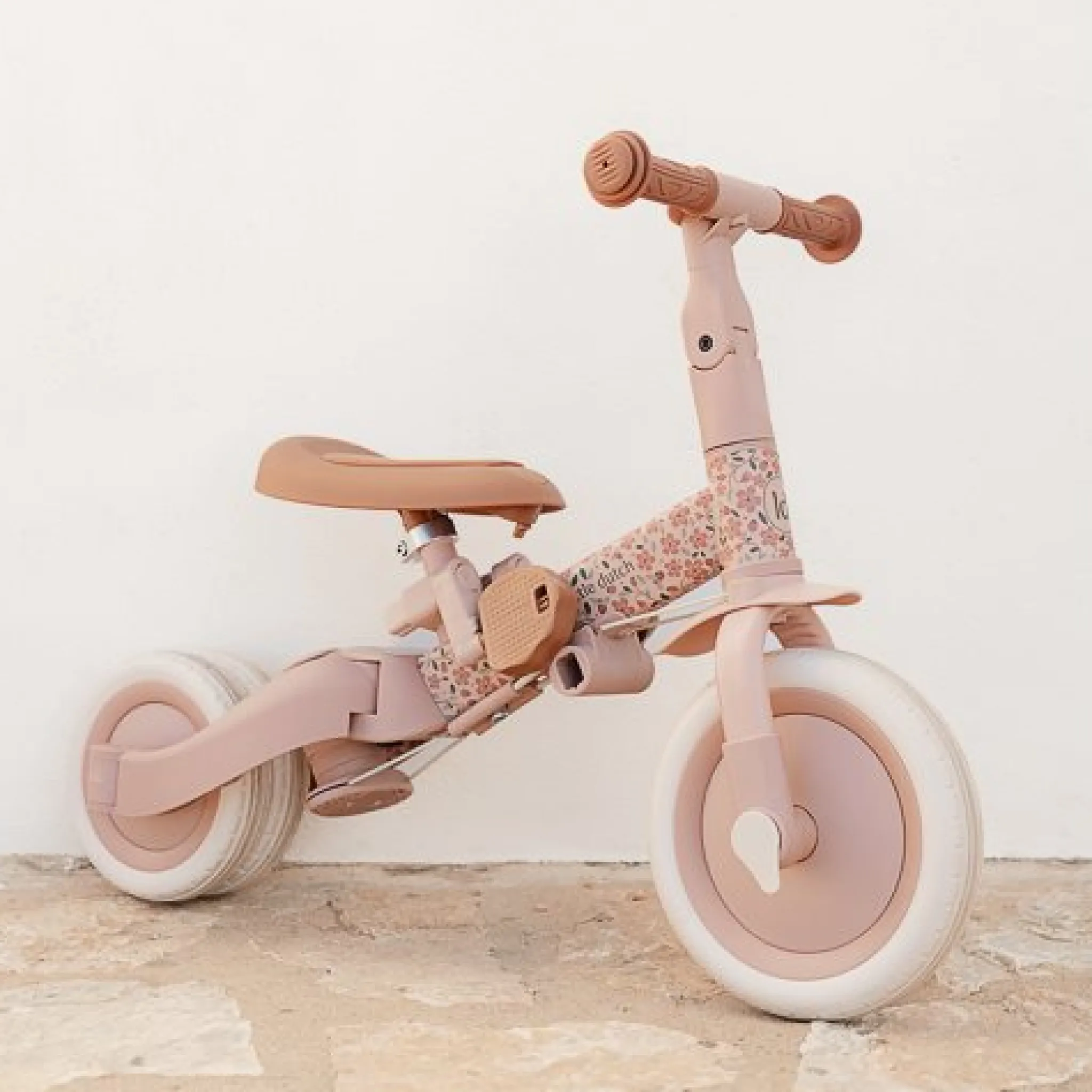 Little Dutch 4 in 1 tricycle Pink Hot