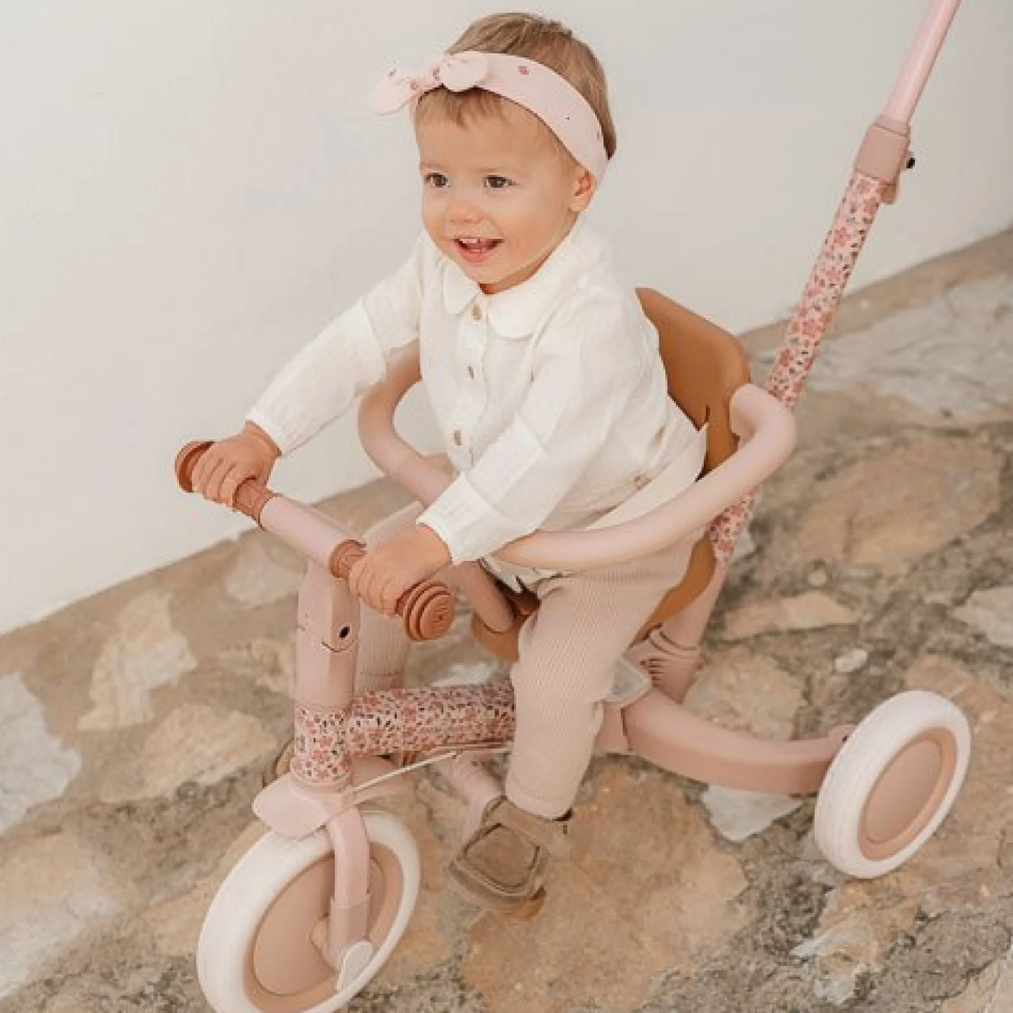 Little Dutch 4 in 1 tricycle Pink Hot