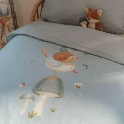 Little Dutch Junior duvet cover - Blue - Forest Friends New