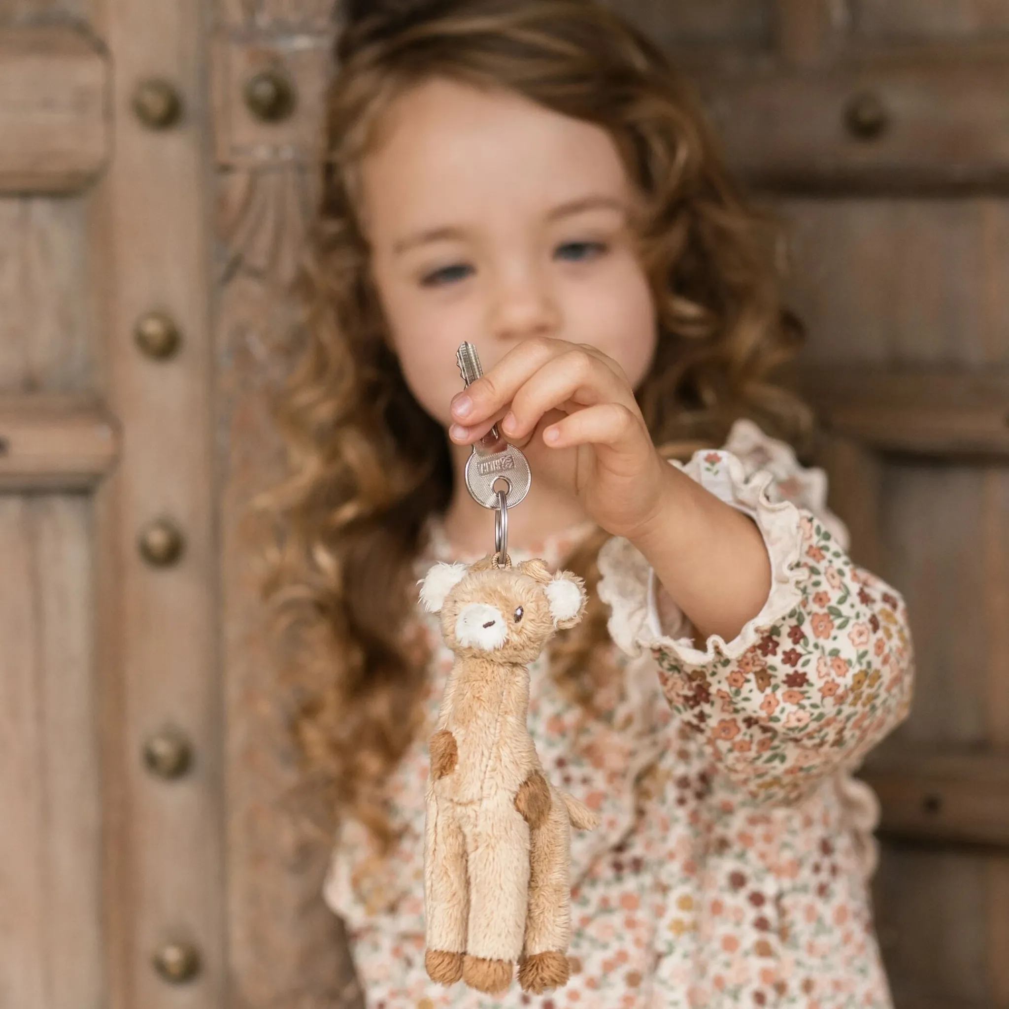 Little Dutch Keychain Giraffe - Yellow
