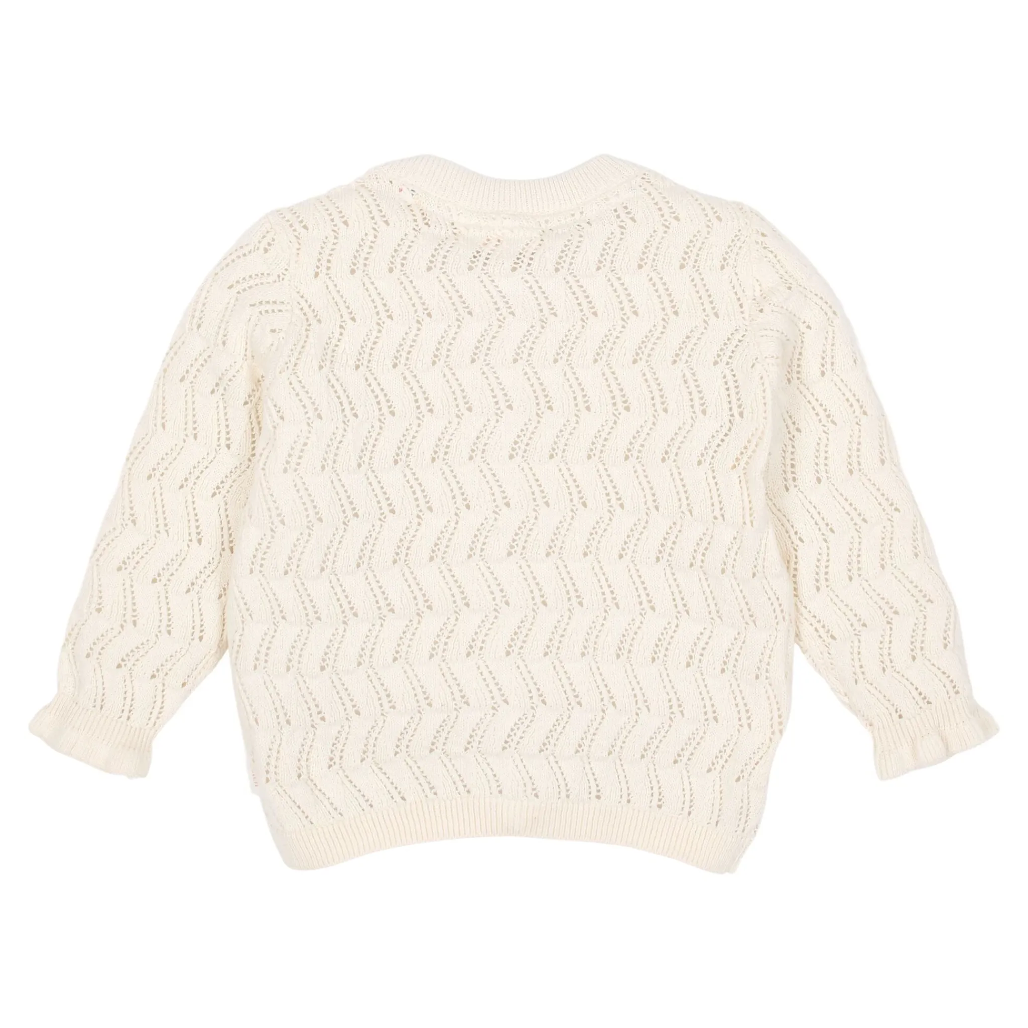 Little Dutch Knitted cardigan - White Sale