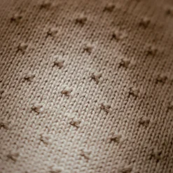 Little Dutch Knitted crib blanket – Beige – Essentials Outlet