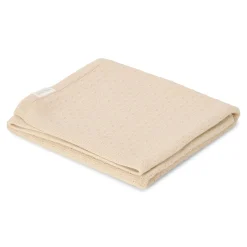 Little Dutch Knitted crib blanket – Beige – Essentials Outlet