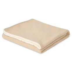 Little Dutch Knitted crib blanket - Fleece - Beige - Essentials Clearance