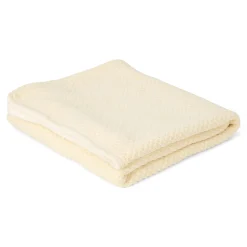 Little Dutch Knitted crib blanket - Fleece - White - Essentials Outlet