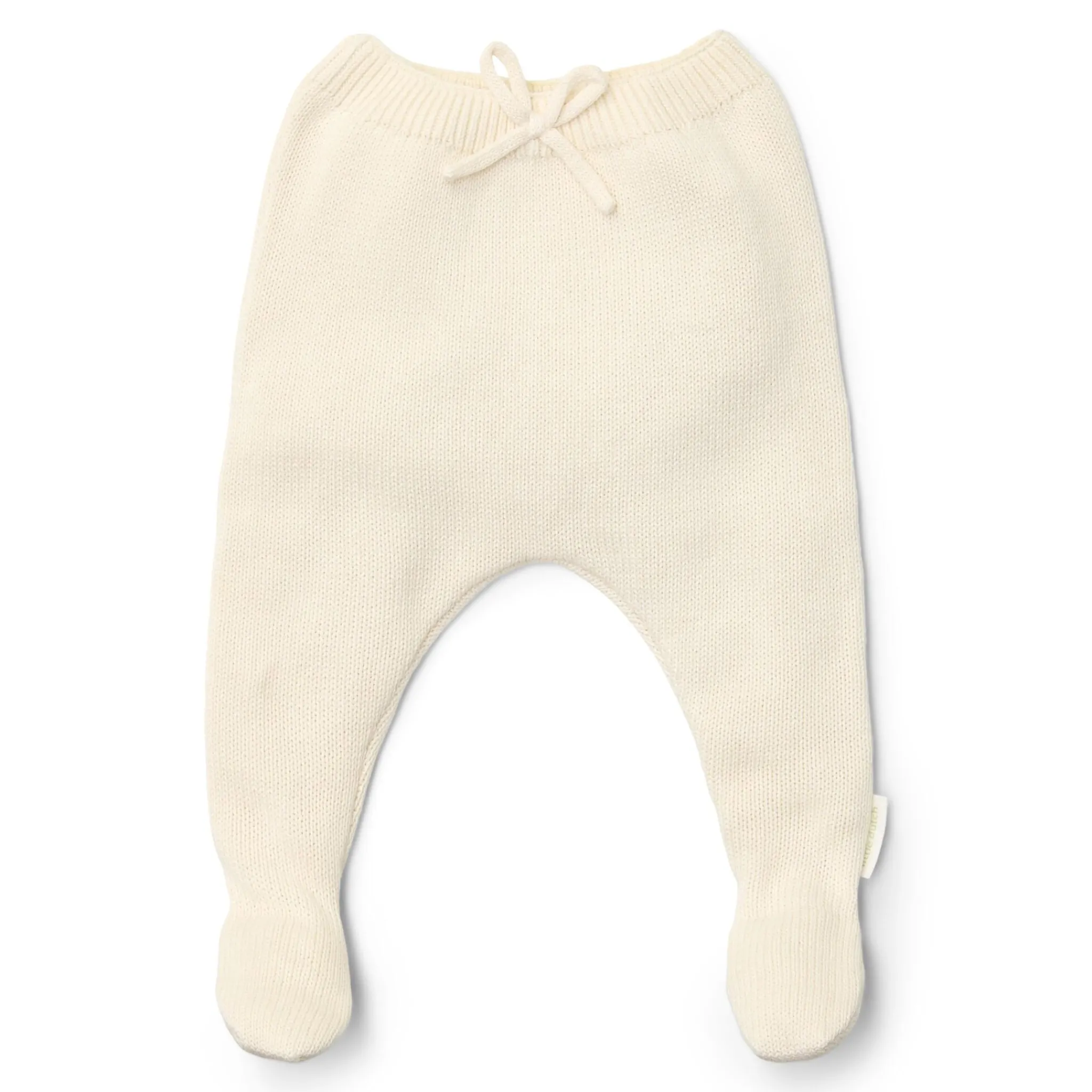 Little Dutch Knitted pants - White - Newborn Naturals Sale