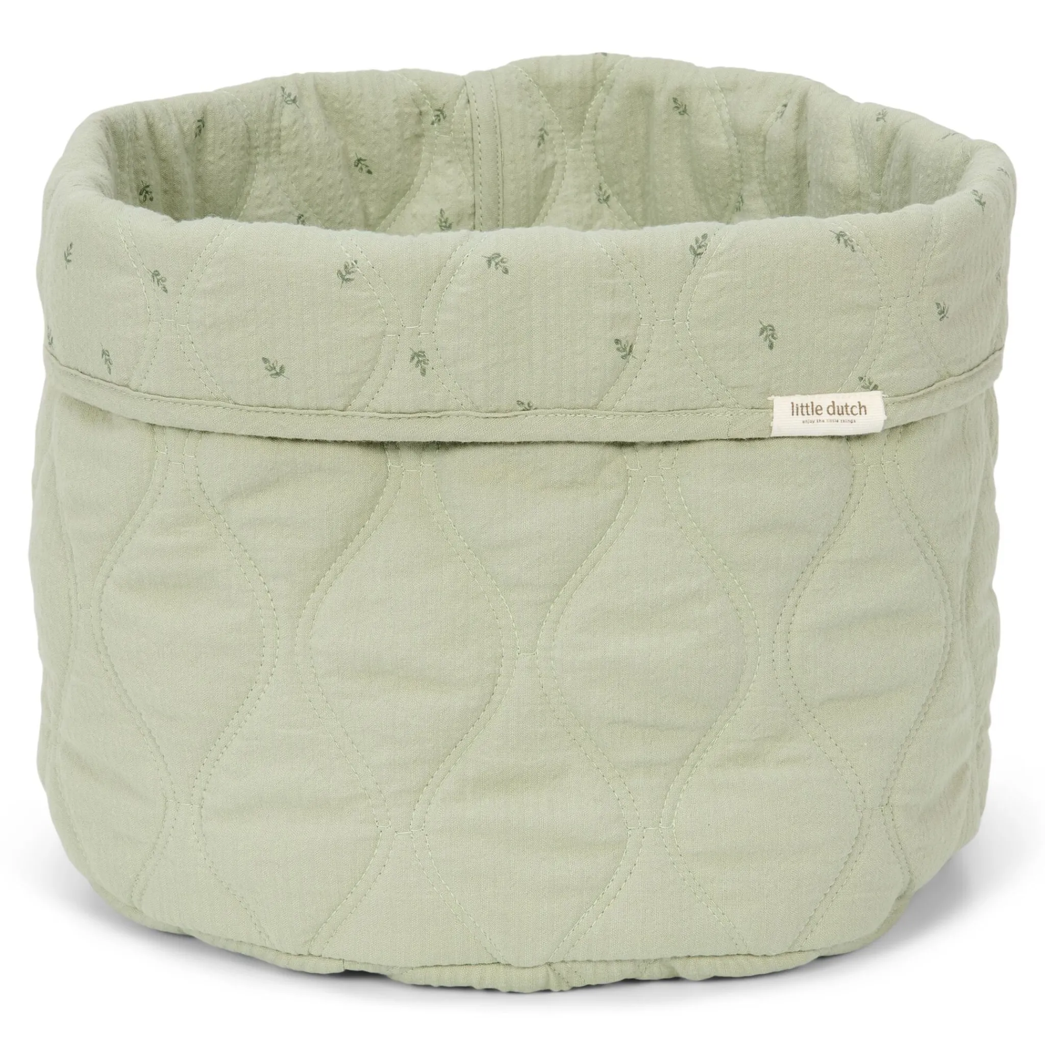 Little Dutch Large storage basket - Green - Essentials Hot