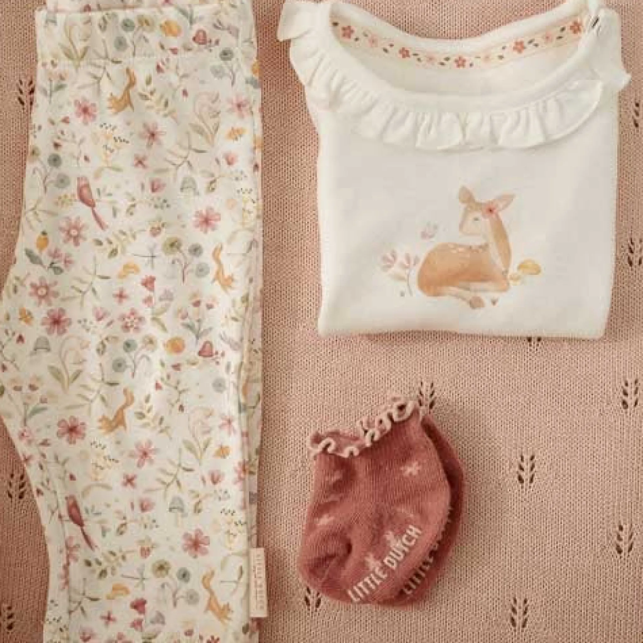 Little Dutch Legging - White - Fairy Garden Clearance
