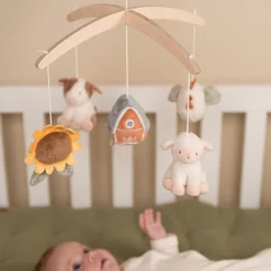 Little Dutch Wooden music mobile Little Farm Hot