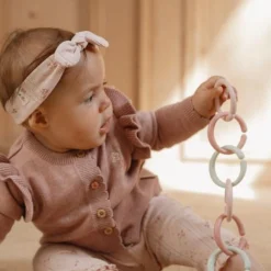 Little Dutch Little Loops Toy Rings - Pink - Fairy Garden Discount