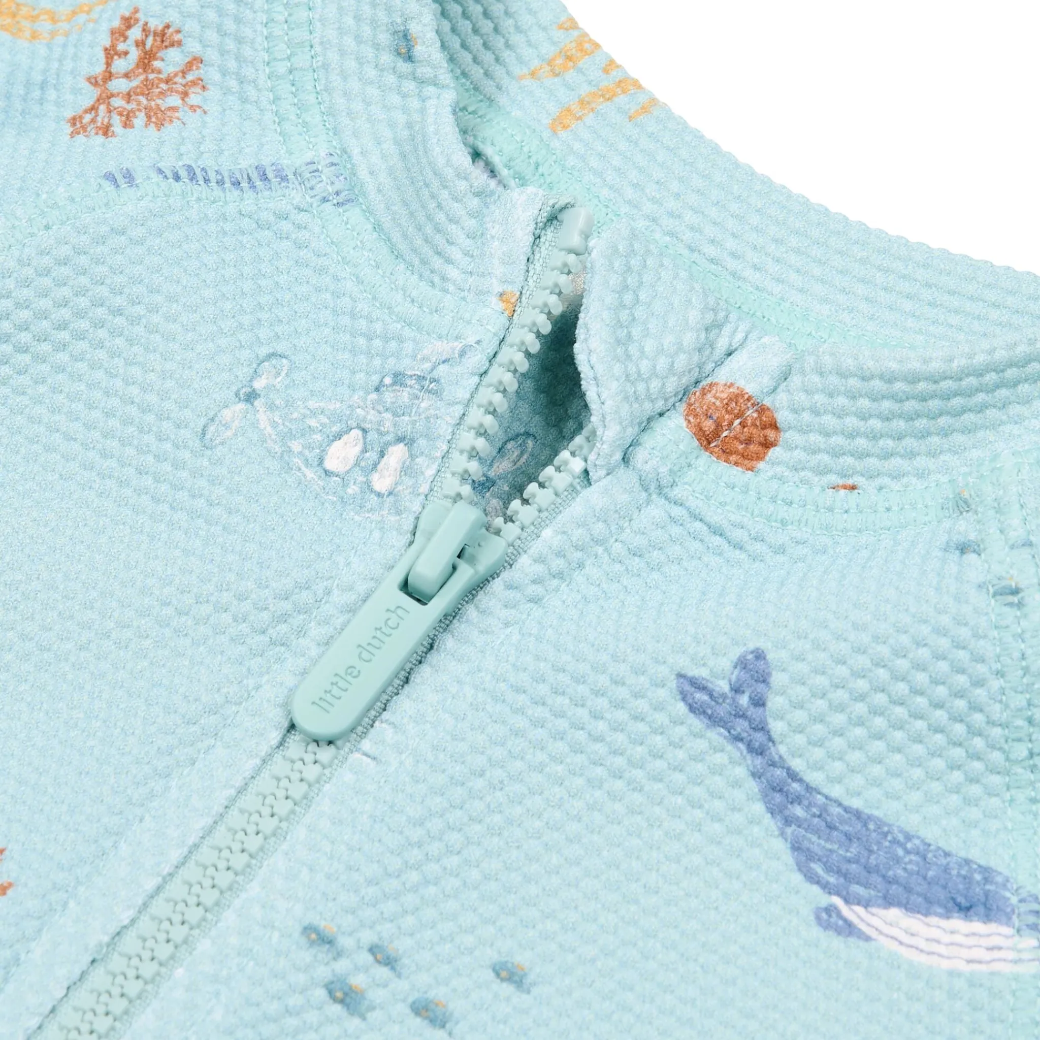Little Dutch Long sleeve swim shirt - UPF 40 - Green - Ocean Friends Outlet