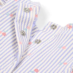 Little Dutch Long sleeve swim shirt - UPF 40 - Purple - Stripes Discount