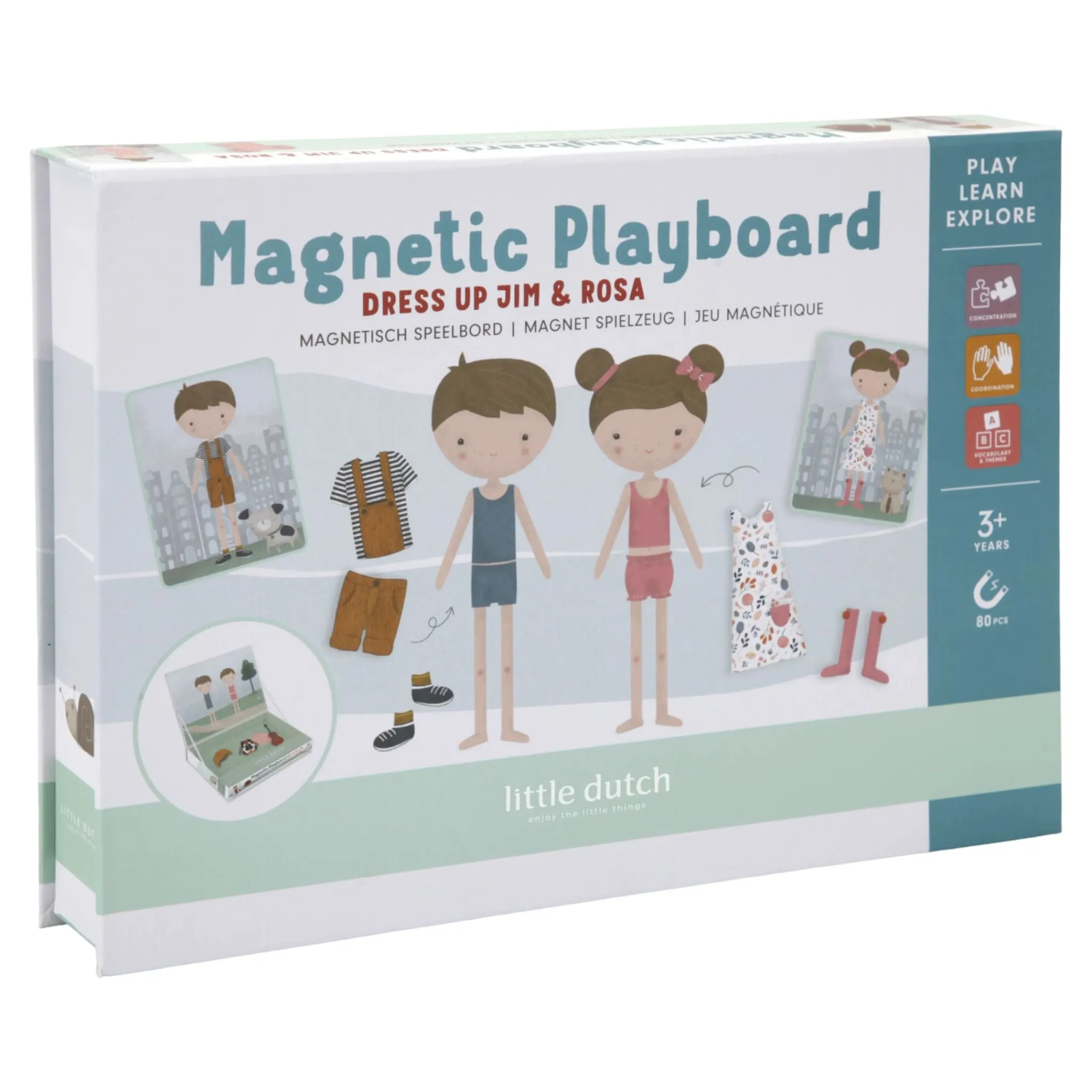 Little Dutch Magnetic play board - Jim & Rosa Outlet