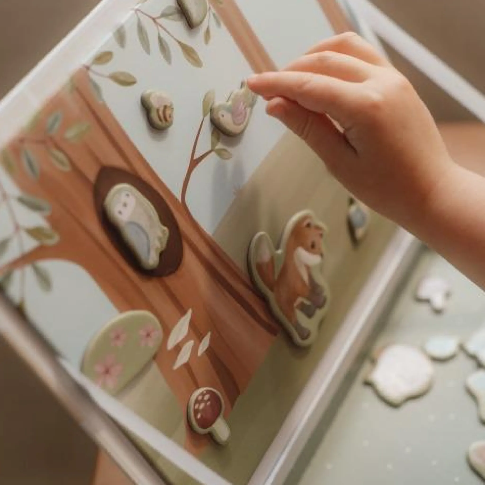 Little Dutch Magnetic play board - Multicolored - Forest Friends Sale