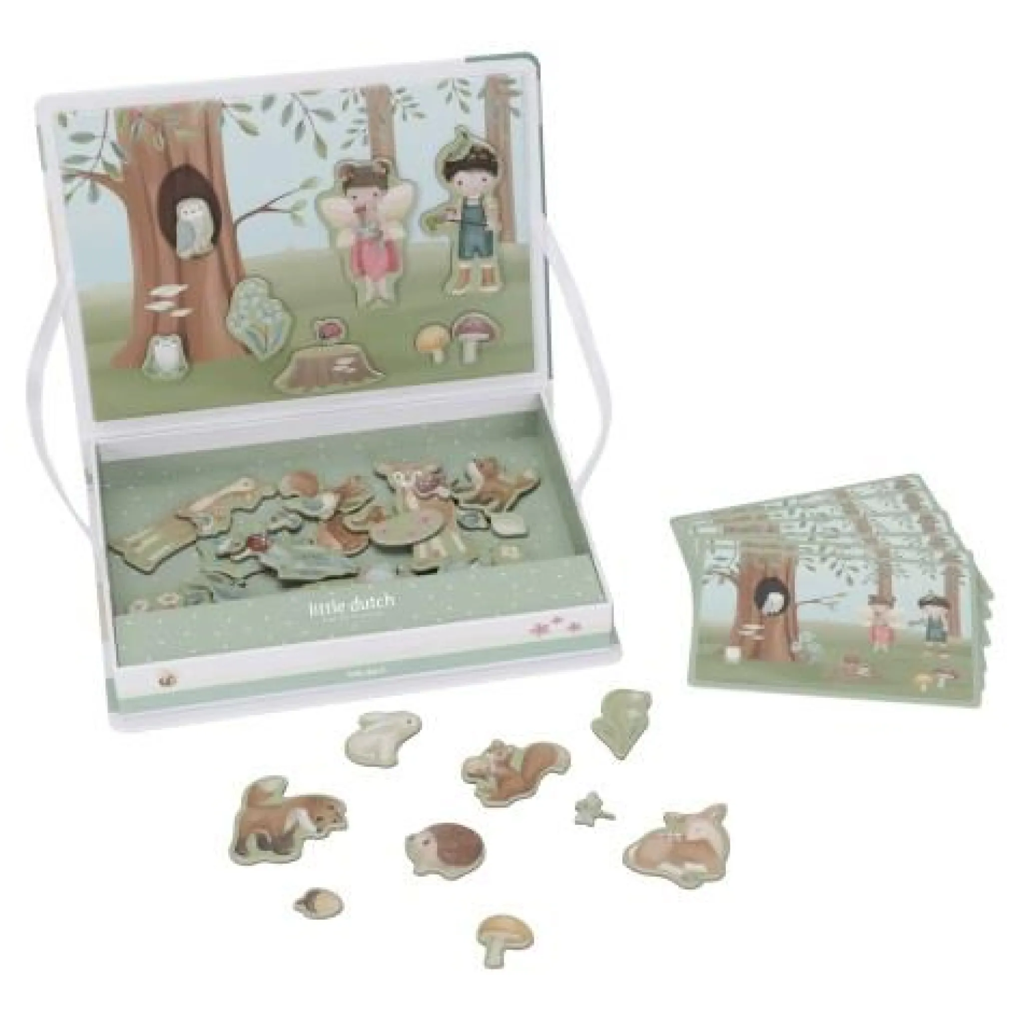 Little Dutch Magnetic play board - Multicolored - Forest Friends Sale