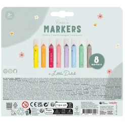 Little Dutch Markers - Multicolored - Essentials - Pink Outlet