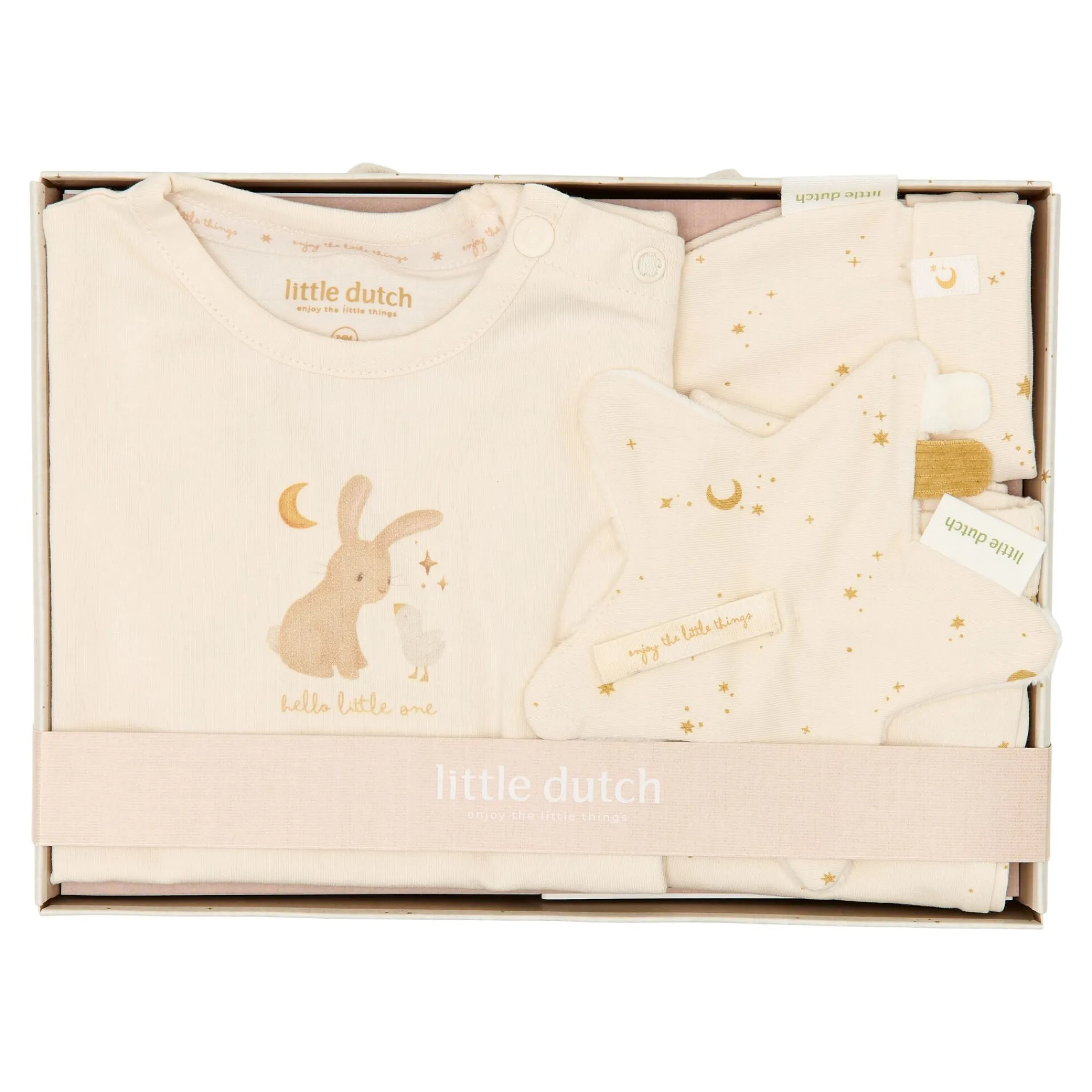 Little Dutch Maternity gift clothing set - Beige Clearance