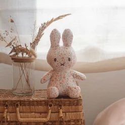 Little Dutch miffy cuddle all-over print 20 cm - Pink - Lucky Blossom Best