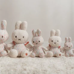 Little Dutch miffy cuddle all-over print 20 cm - Pink - Lucky Blossom Best