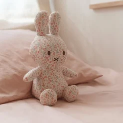 Little Dutch miffy cuddle all-over print 20 cm - Pink - Lucky Blossom Best