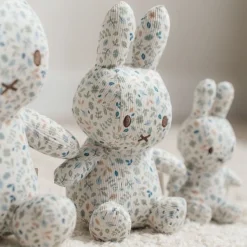 Little Dutch miffy cuddle all-over print 20 cm - Blue - Lucky Leaves Best